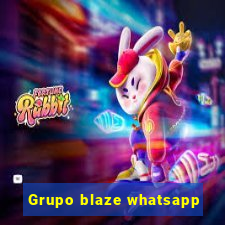 Grupo blaze whatsapp